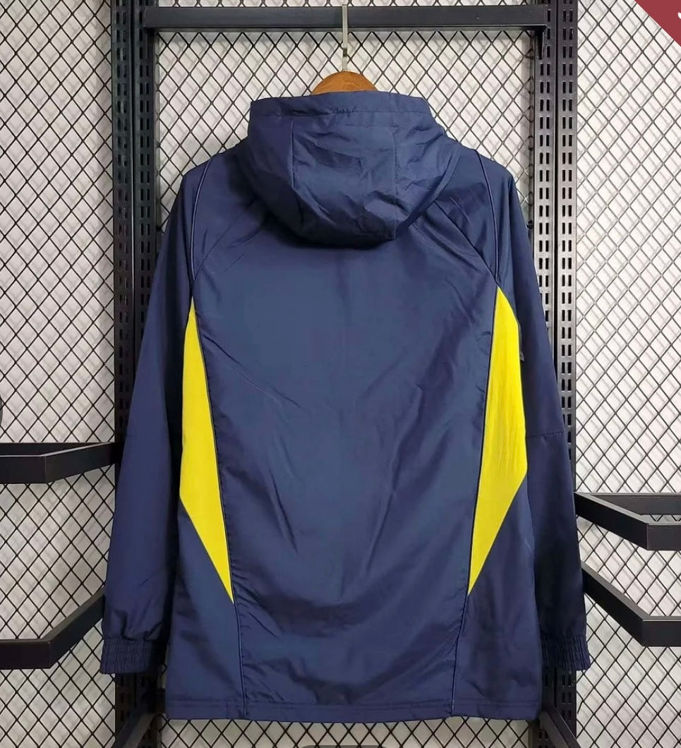 2023 Real Madrid Windbreaker Navy blue Soccer Jersey 1:1