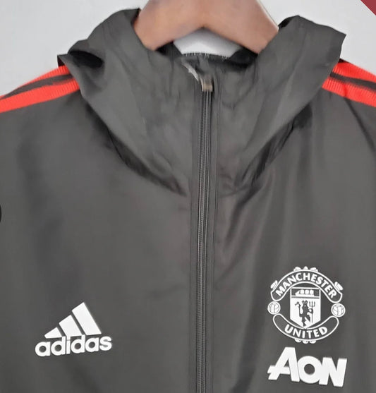 2021/2022 Manchester United Jersey Windbreaker Black