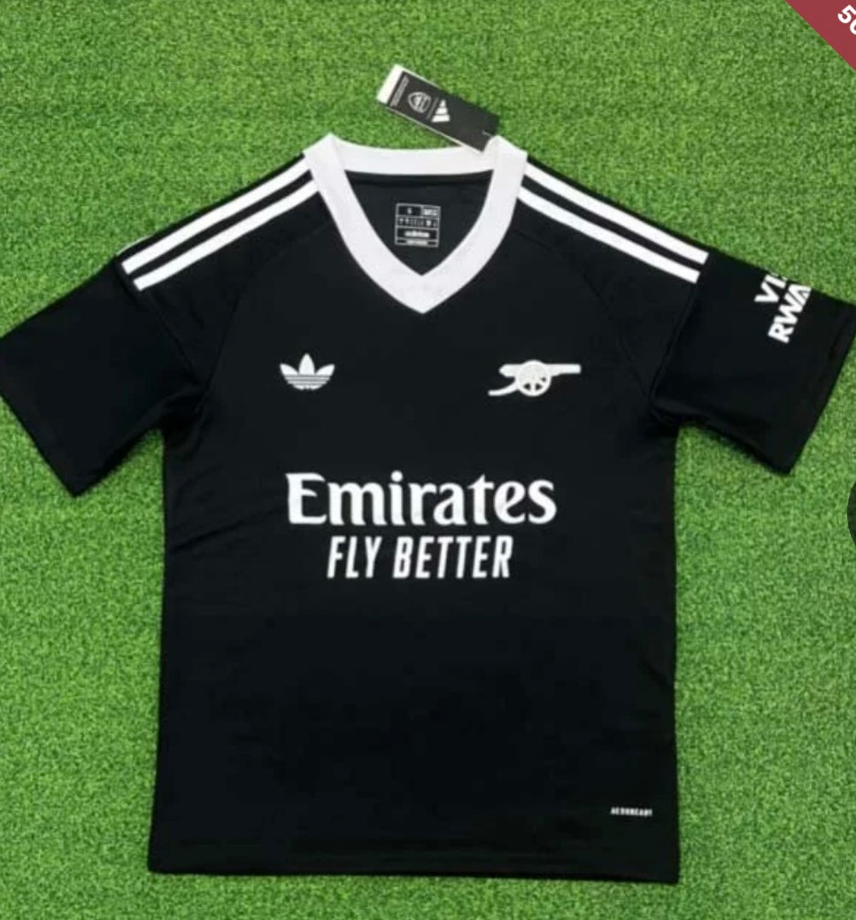 2024/2025 Arsenal Goalkeeper Black Football Shirt 1:1