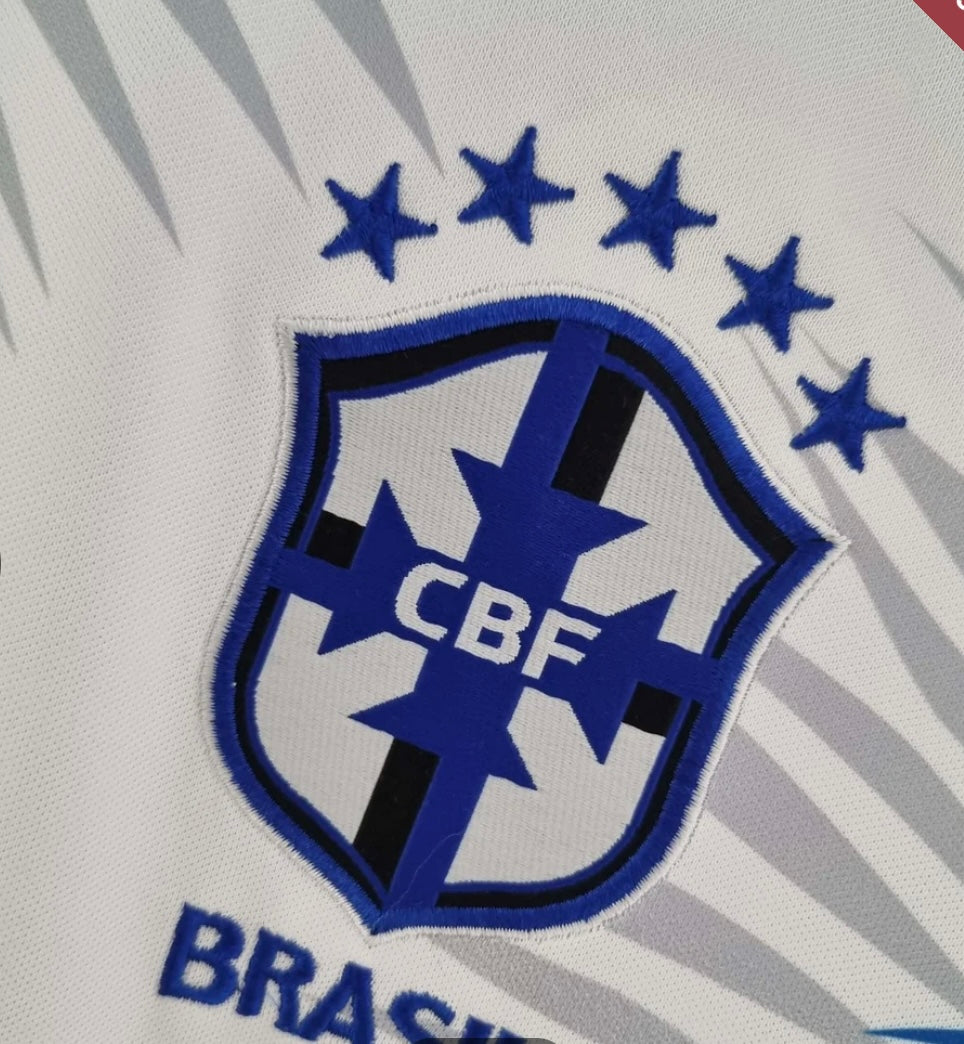 2022 Brazil Classic White Soccer Jersey