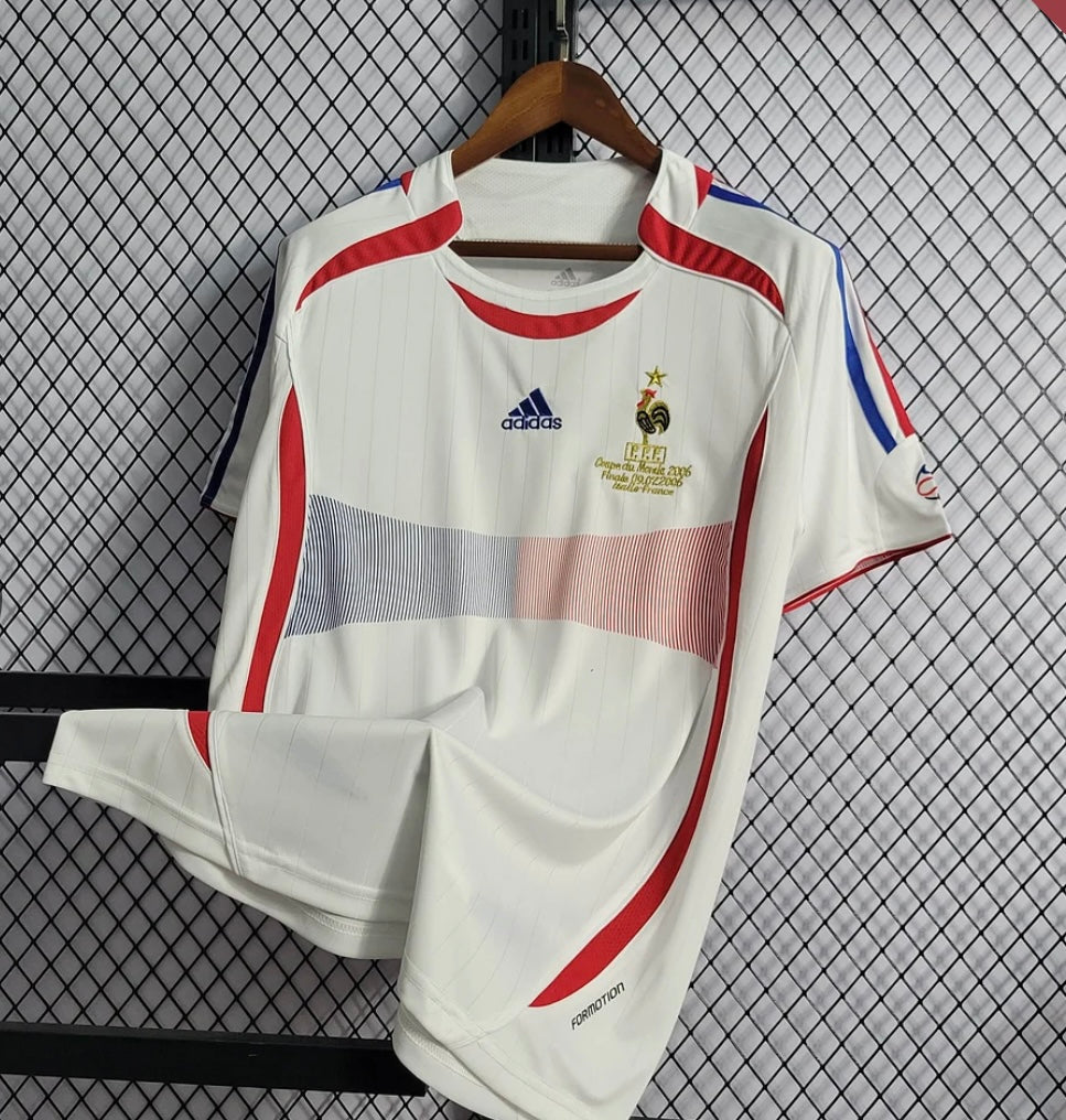 2006 Retro France Away Football Shirt