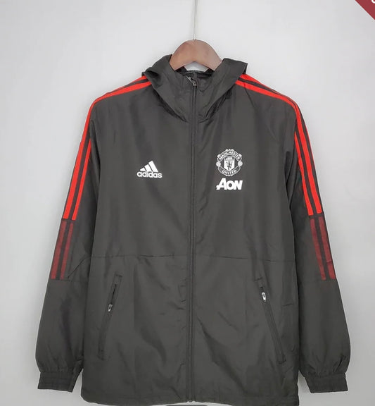 2021/2022 Manchester United Jersey Windbreaker Black