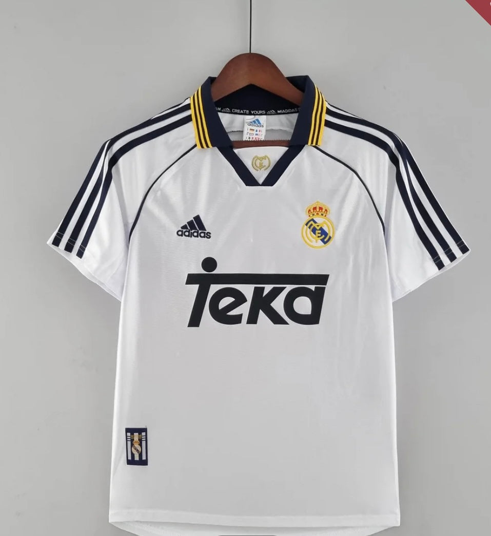 1998/2000 Retro Real Madrid Home