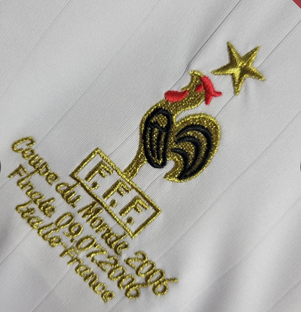 2006 Retro France Away Football Shirt