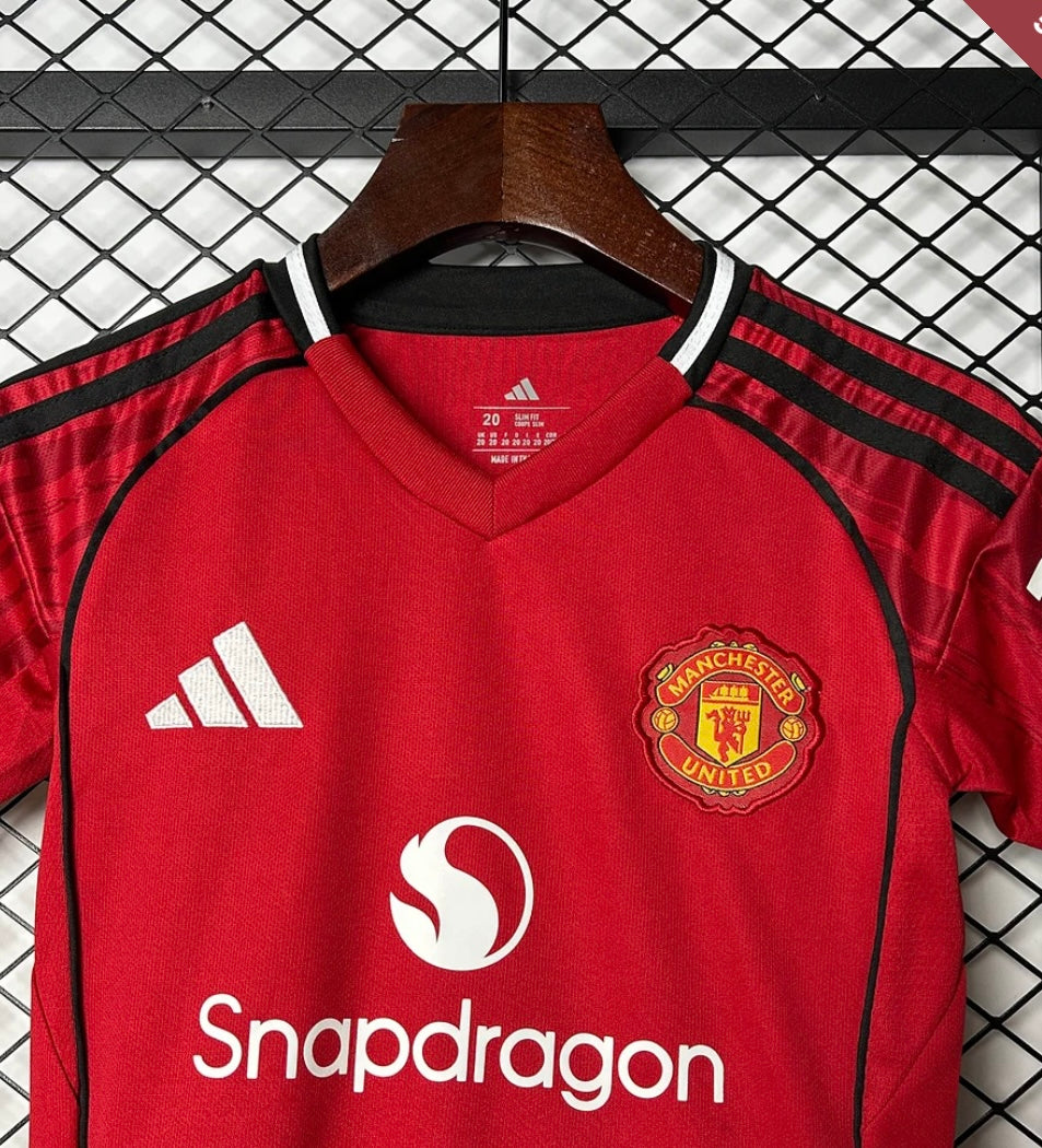 2025/2026 Manchester United Home Football Shirt 1:1