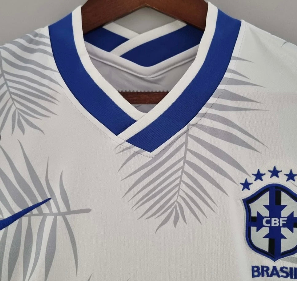 2022 Brazil Classic White Soccer Jersey