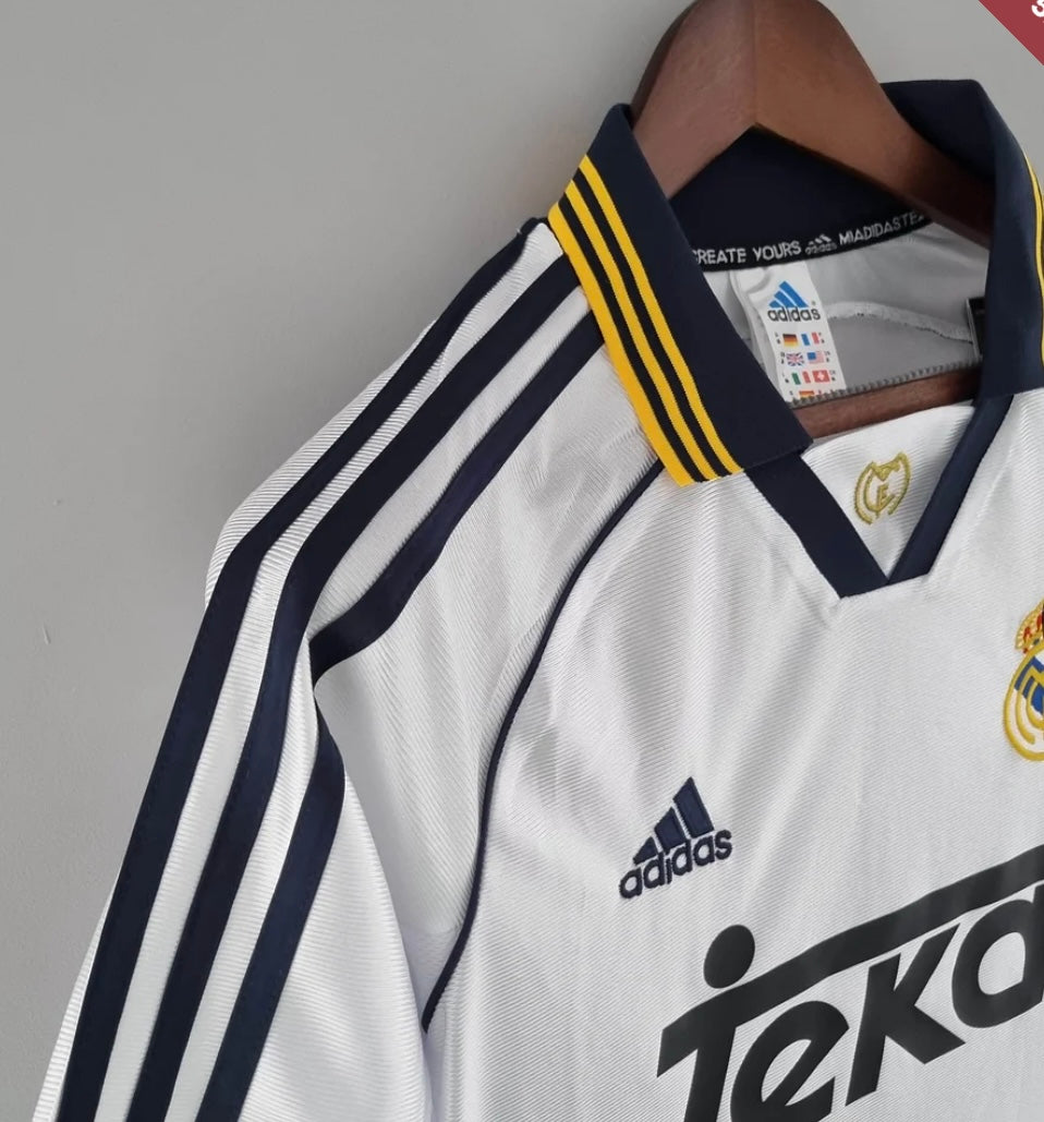 1998/2000 Retro Real Madrid Home