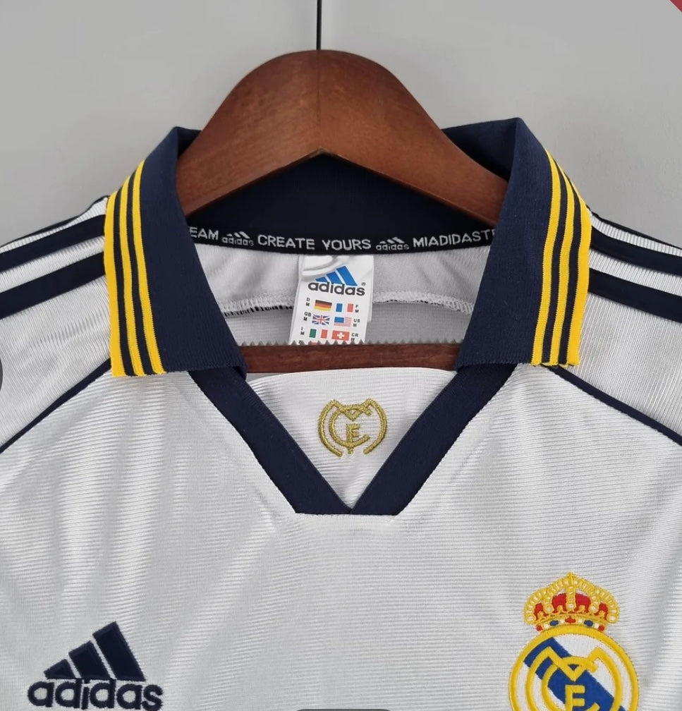 1998/2000 Retro Real Madrid Home