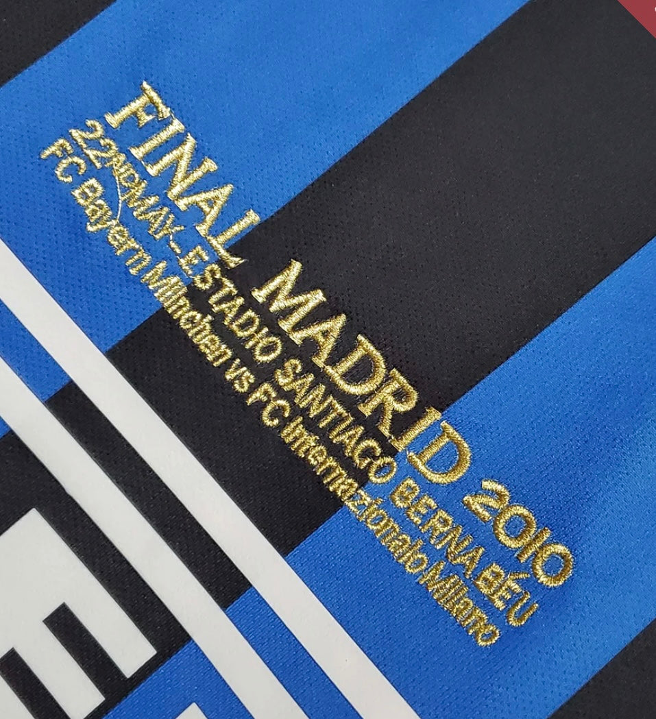 2009/2010 Retro Internazionale Milan Home Football Jersey 1:1