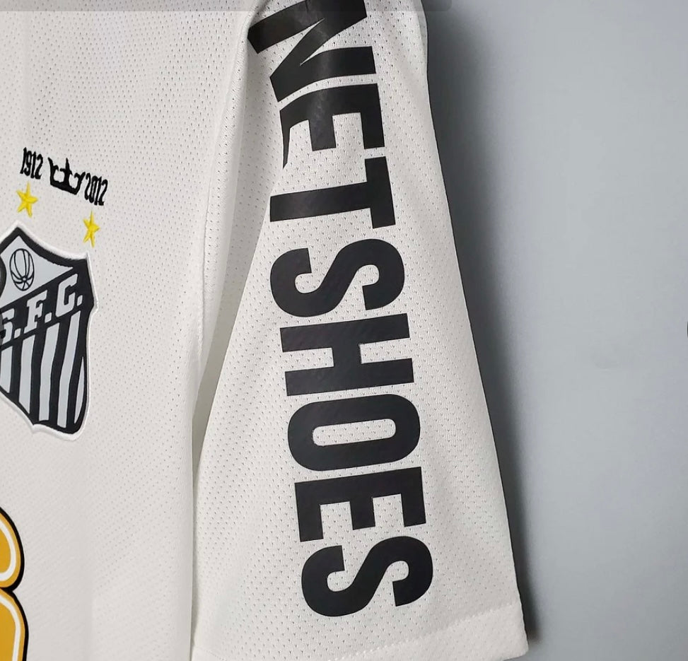 2012 Retro Santos Home Soccer Jersey